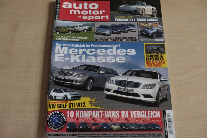 Deckblatt Auto Motor und Sport (14/2007)